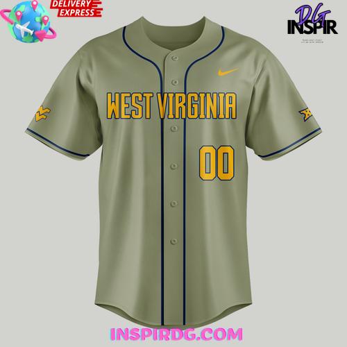 West Virginia Mountaineers 2025 Armed Forces Official Jersey West Virginia Mountaineers 2025 Armed Forces Official Jersey