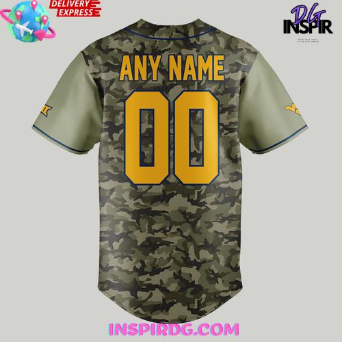 West Virginia Mountaineers 2025 Armed Forces Official Jersey West Virginia Mountaineers 2025 Armed Forces Official Jersey