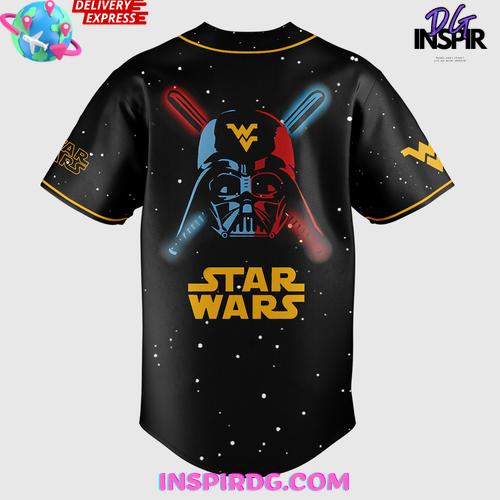 West Virginia Mountaineers 2025 Star Wars Special Baseball Jersey West Virginia Mountaineers 2025 Star Wars Special Baseball Jersey