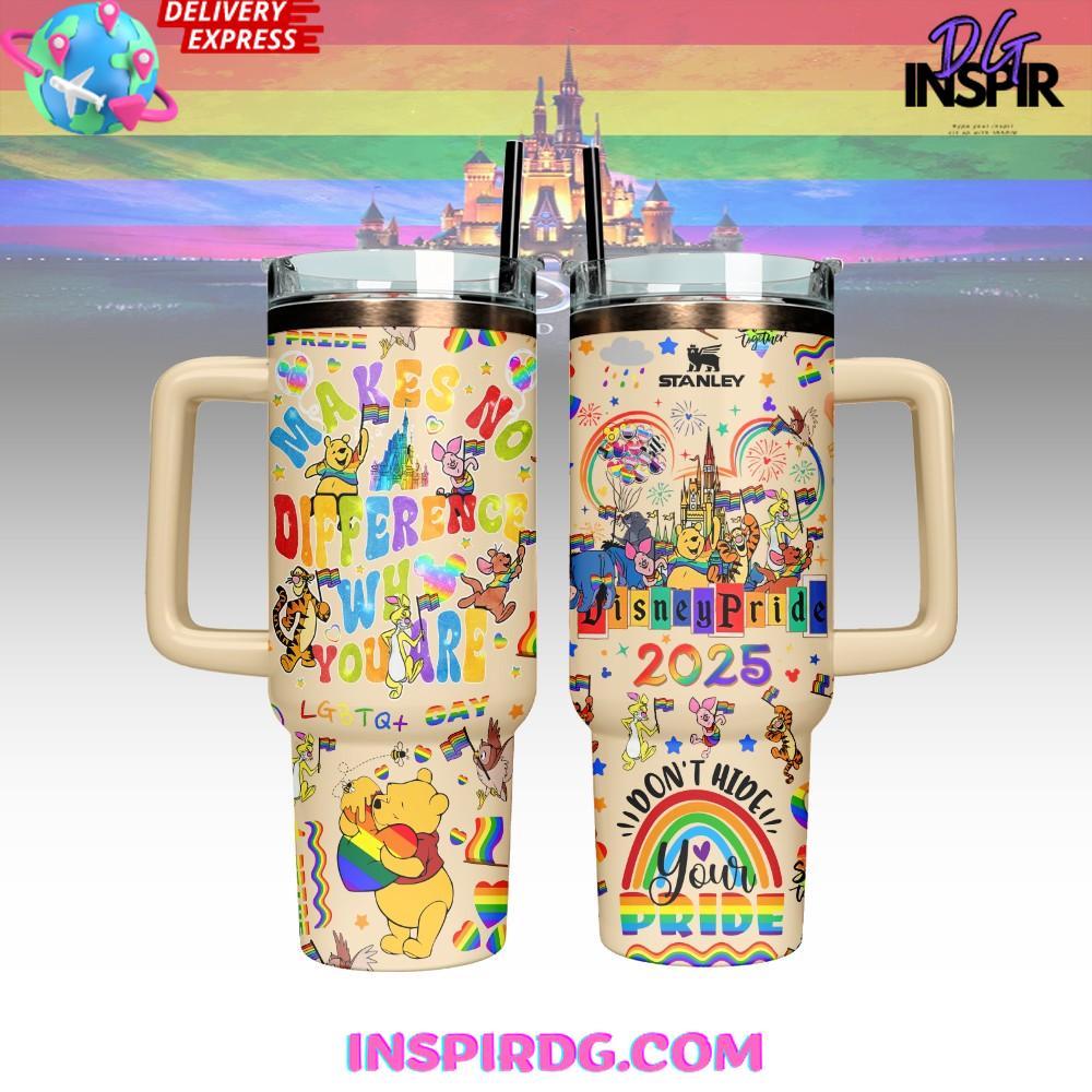 Winnie the Pooh x Disney Pride 2025 Stanley Tumbler Cup Winnie the Pooh x Disney Pride 2025 Stanley Tumbler Cup