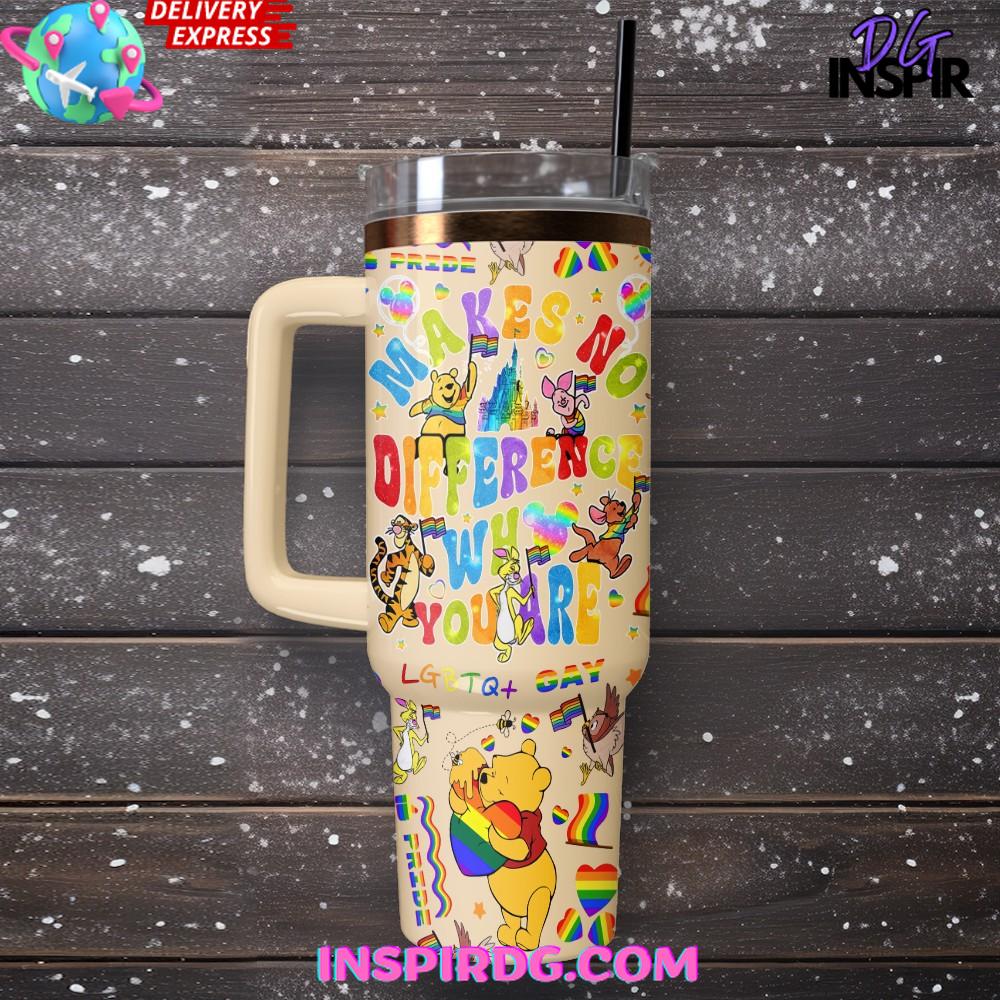 Winnie the Pooh x Disney Pride 2025 Stanley Tumbler Cup Winnie the Pooh x Disney Pride 2025 Stanley Tumbler Cup