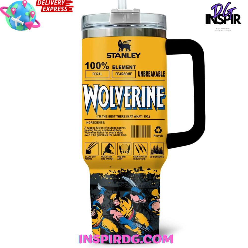 Wolverine x Stanley Limited Edition Tumbler Cup Wolverine x Stanley Limited Edition Tumbler Cup