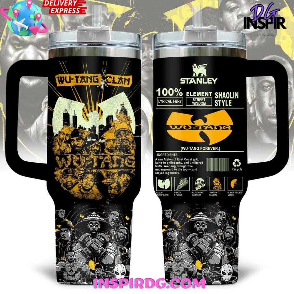 Wu-Tang Clan x Stanley Limited Edition Tumbler Cup Wu-Tang Clan x Stanley Limited Edition Tumbler Cup