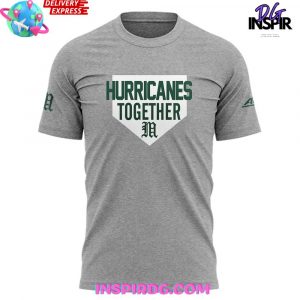 2025 Hurricanes Together Miami Hurricanes Special Edition Baseball T-Shirt