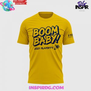 Indiana Pacers Boom Baby 2025 Play Offs Special T-Shirt