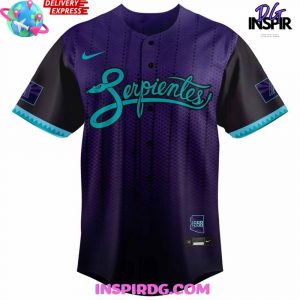 Arizona Diamondbacks Serpientes City Connect 2025 Baseball Jersey