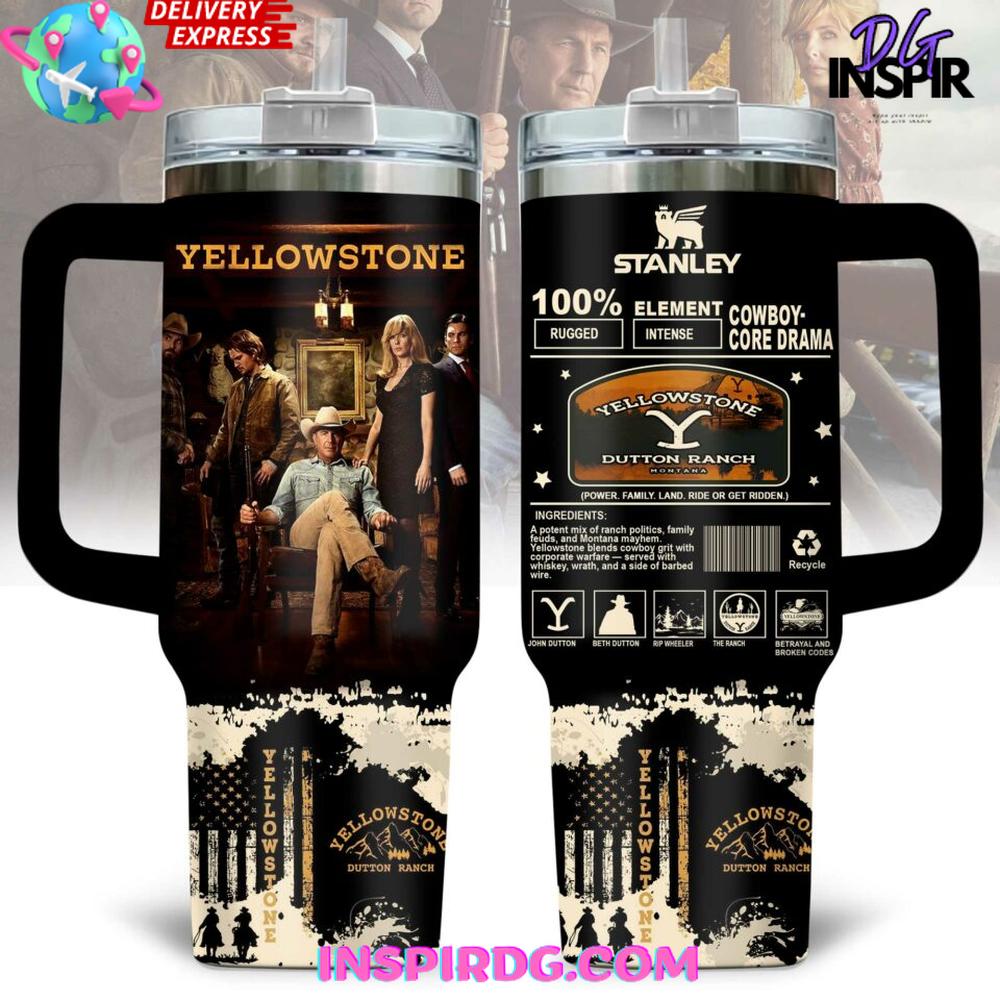Yellowstone Dutton Ranch Limited Edition Tumbler Cup Yellowstone Dutton Ranch Limited Edition Tumbler Cup