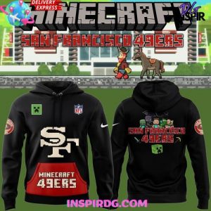 San Francisco 49ers 2025 NFL Minecraft Game Limited Edition Hoodie