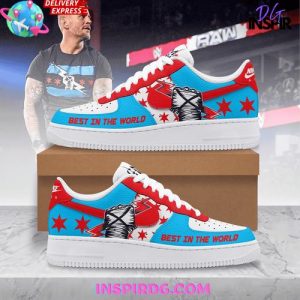 CM Punk Best In The World Limited Nike Air Force 1