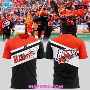 Buffalo Bandits 2025 NLL Cup New Limited Edition T-Shirt