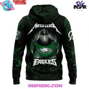 Philadelphia Eagles x Metallica M72 Word Tour 2025 Limited Hoodie 3
