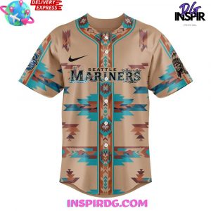 Seattle Mariners Native American Heritage 2025 Baseball Jersey