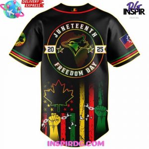 Toronto Blue Jays Juneteenth Day 2025 Special Jersey 3