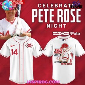 Cincinnati Reds x Pete Rose Night Collections 2025 Special Jersey
