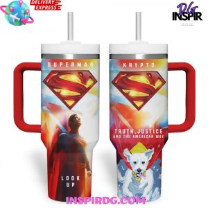 Superman & Krypto Special Edition Stanley Tumbler Cup