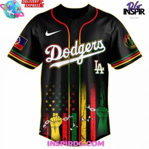 Los Angeles Dodgers Juneteenth Day 2025 Special Jersey 3