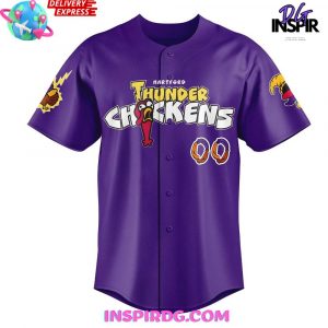 Hartford Yard Goats Thunder Chickens Special Edition Baseball Jersey