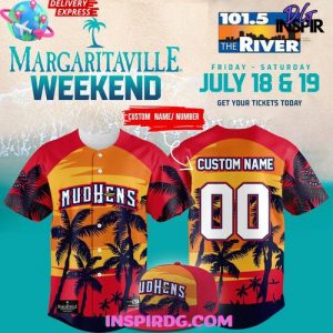 Toledo Mud Hens Margaritaville 2025 Baseball Jersey