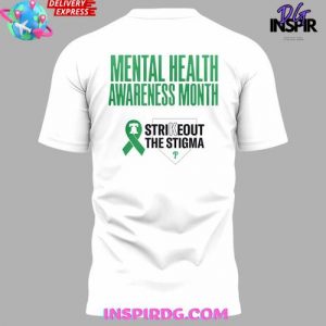 Philadelphia Phillies 2025 Mental Health Awareness Month Special T Shirt 3