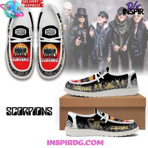 Scorpions Rockband Limited Edition Heydude Shoes