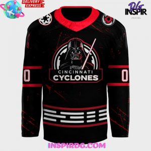 Cincinnati Cyclones 2025 Star Wars Night Offical Hockey Jersey