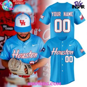Houston Cougars Baseball 2025 City Connect Limited Baseball Jersey