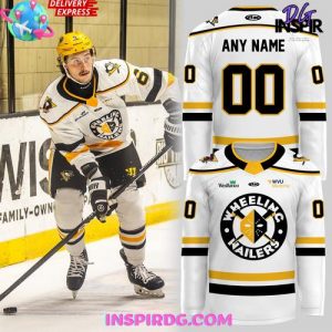 Wheeling Nailers New Uniforms 2025 White Hockey Jersey