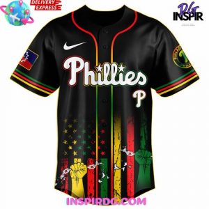 Philadelphia Phillies Juneteenth Day 2025 Special Jersey