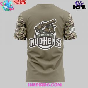 Toledo Mud Hens Military Appreciation Night 2025 T Shirt 3