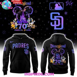 San Diego Padres Disneyland 70th Magical Years Special Hoodie