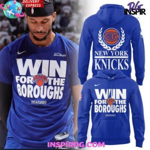 New York Knicks Win For The Boroughs 2025 Hoodie