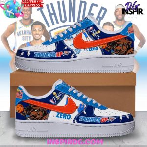 Oklahoma City Thunder UP Performance Nike Air Force 1