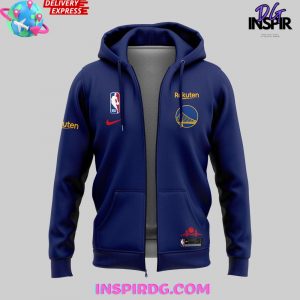 Golden State Warriors Play Off 2025 Zip Hoodie