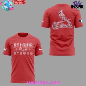 St. Louis Strong x Cardinals City Red Nike T-Shirt