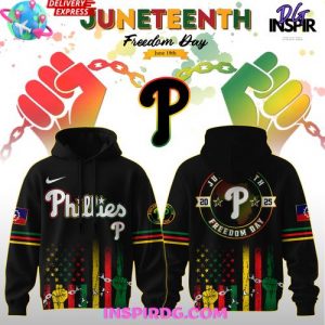 Philadelphia Phillies Juneteenth Day 2025 Special Hoodie