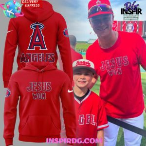 Los Angeles Angels 2025 Jesus Won Edition Shirt Collection 3