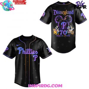 Philadelphia Phillies Disneyland 70th Magical Years Special Baseball Jersey