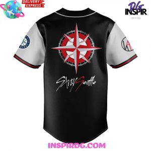 Seattle Mariners Stray Kids Dominate World Tour Special Baseball Jersey 3