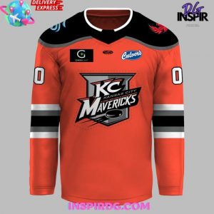 Kansas City Mavericks 2025 Kelly Cup Playoffs Official Hockey Jersey