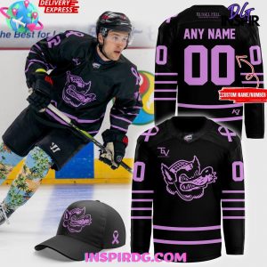 Huntsville Havoc Russel Hill Cancer Foundation Cancer Special Hockey Jersey