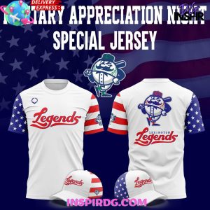 Lexington Legends Military Appreciation Night 2025 T-Shirt