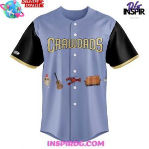 Hickory Crawdads Baseball x Friends Day Night 2025 Baseball Jersey