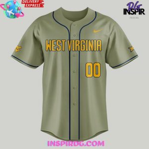 West Virginia Mountaineers 2025 Armed Forces Official Jersey