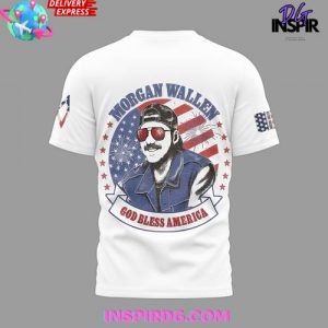 Morgan Wallen God Bless American Special T Shirt 4