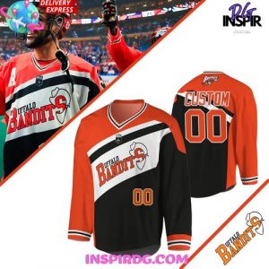Buffalo Bandits 2025 NLL Cup Official Hockey Jersey