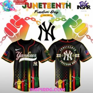 New York Yankees Juneteenth Day 2025 Special Jersey