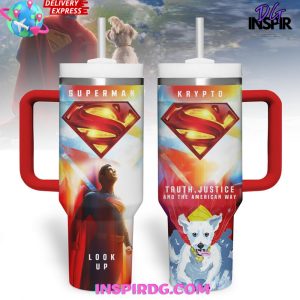 Superman & Krypto Special Edition Stanley Tumbler Cup