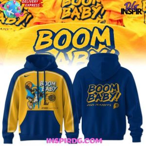 Indiana Pacers Boom Baby 2025 Playoffs Special Hoodie