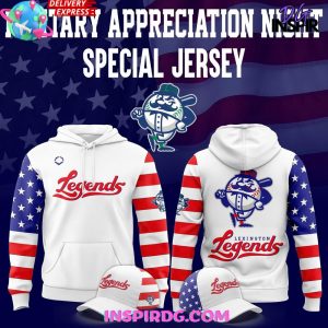 Lexington Legends Military Appreciation Night 2025 Hoodie