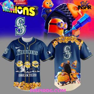 Seattle Mariners Minions Dream Team Special Baseball Jersey